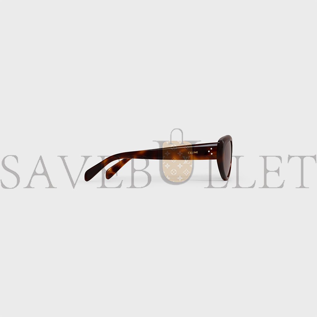 CELINE CAT EYE S286 SUNGLASSES IN ACETATE 4S286CPLB.19HD